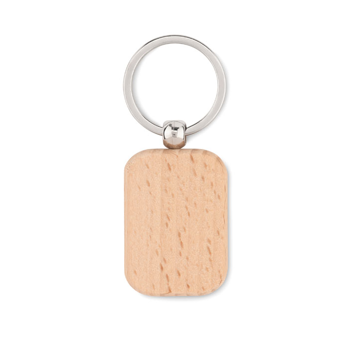 Porte-clés rectangulaire bois Porte-clés rectangulaire bois