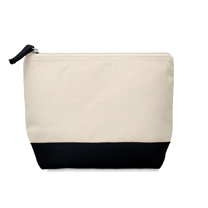 Trousse en coton bicolore Trousse en coton bicolore