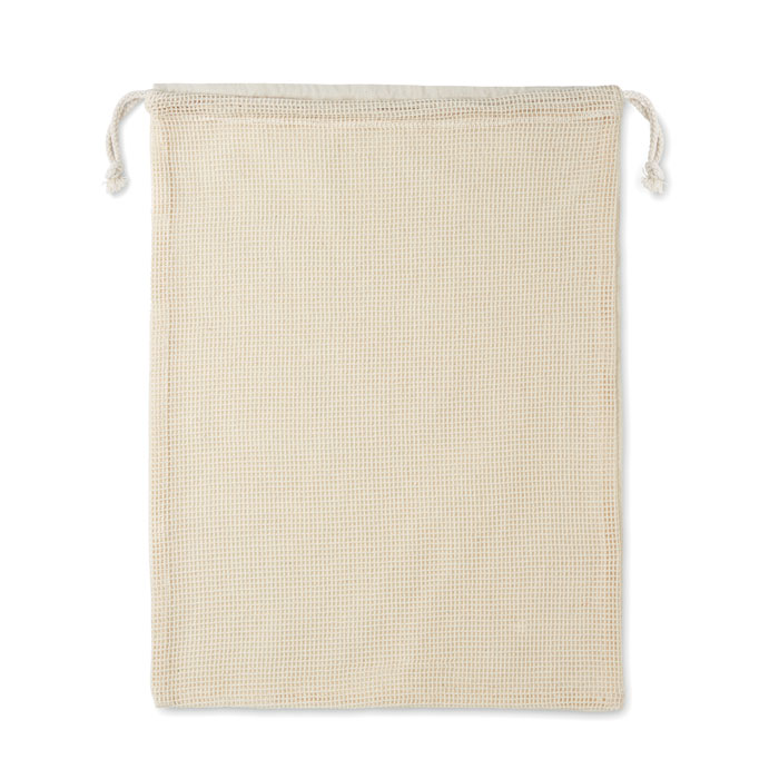 Sac réutilisable filet coton Sac réutilisable filet coton