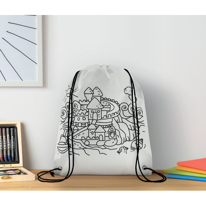 Sac à cordon non tissé