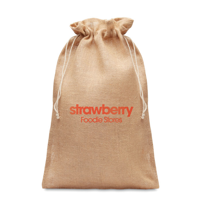 Grand sac cadeau en jute 30x47 Grand sac cadeau en jute 30x47