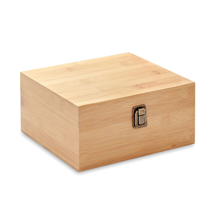 Set whisky avec boîte bambou Set whisky avec boîte bambou