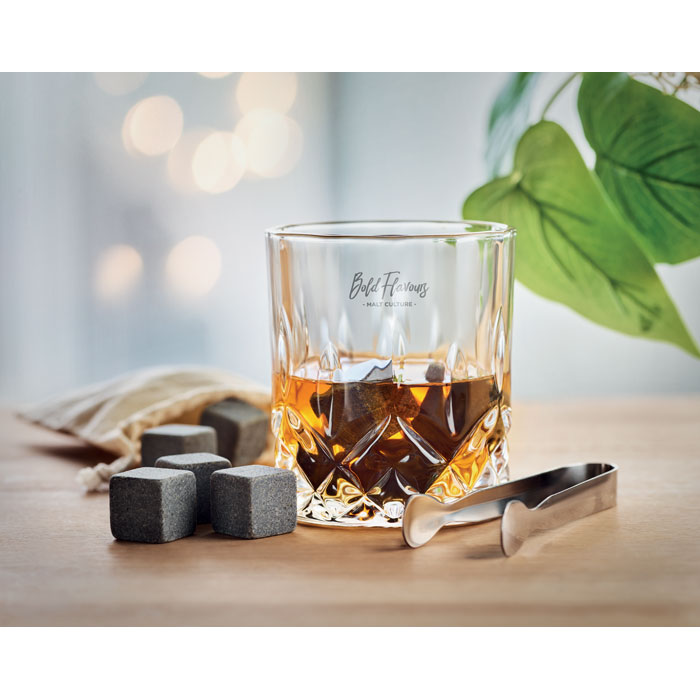 Set whisky avec boîte bambou Set whisky avec boîte bambou