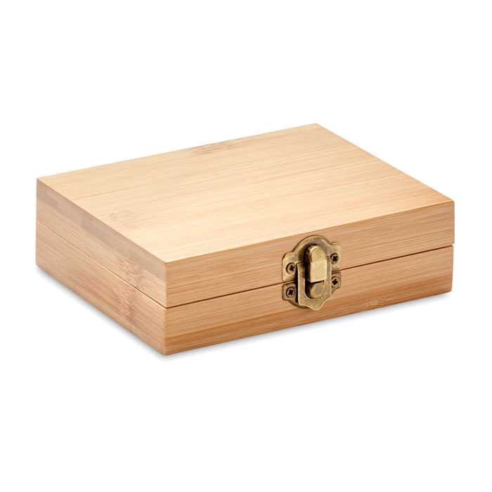Set whisky avec boîte bambou Set whisky avec boîte bambou