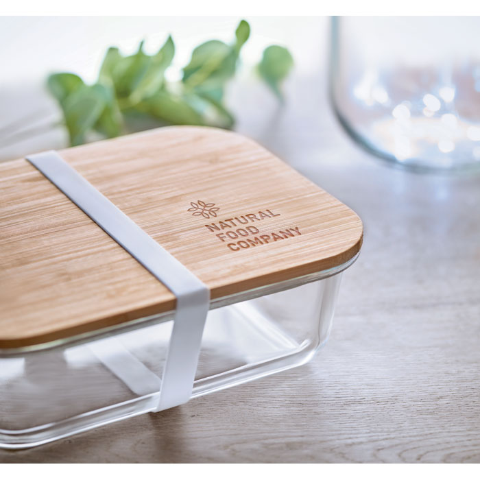 Lunchbox en verre et bambou Lunchbox en verre et bambou