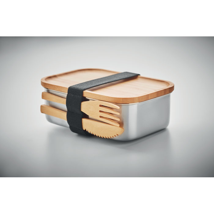 Lunch box en acier inox. 600ml Lunch box en acier inox. 600ml