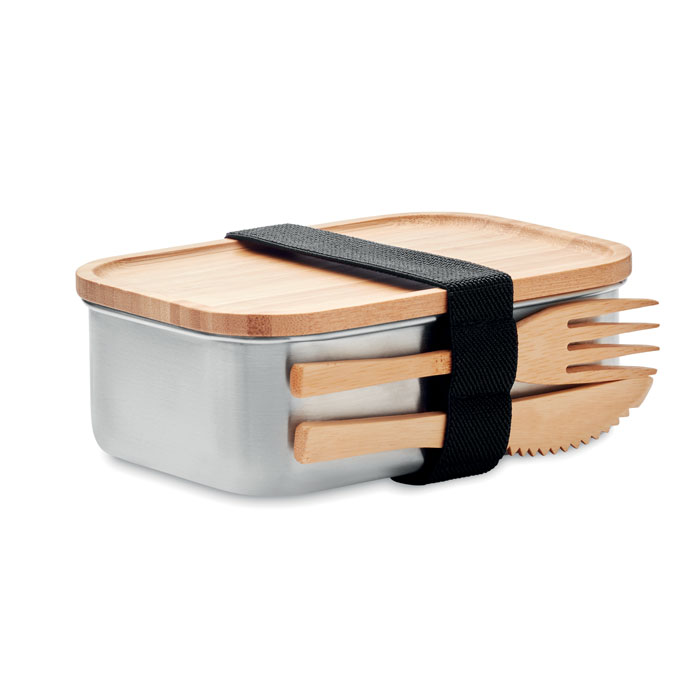 Lunch box en acier inox. 600ml Lunch box en acier inox. 600ml
