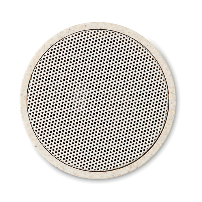 Haut-parleur s/ fil paille blé
