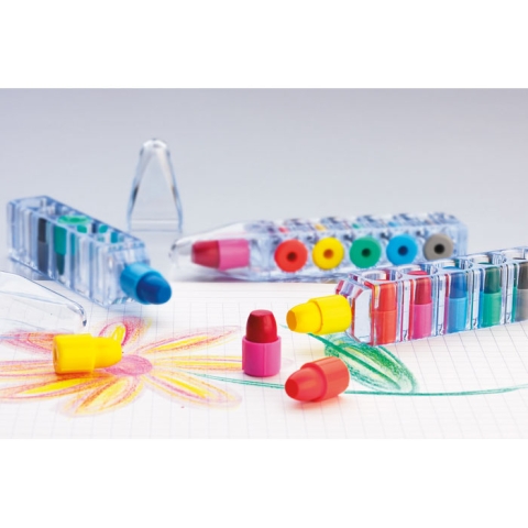 Set peint/cire