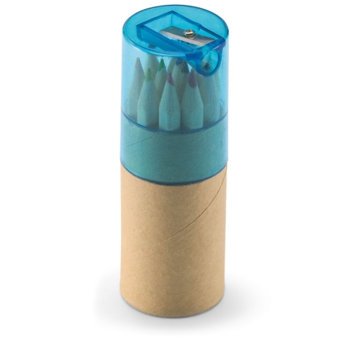 Tube 12 crayons de couleur