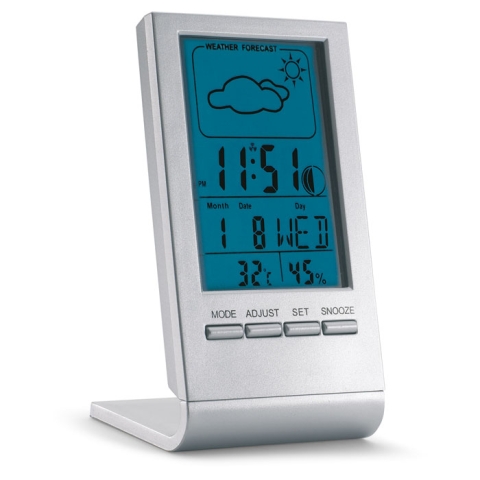 Station météo avec LCD bleu