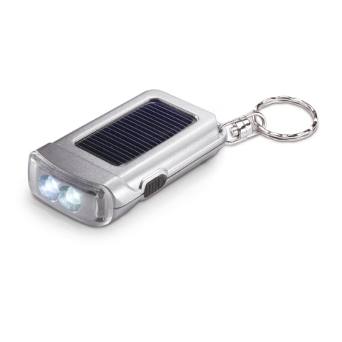 Porte-clés torche solaire