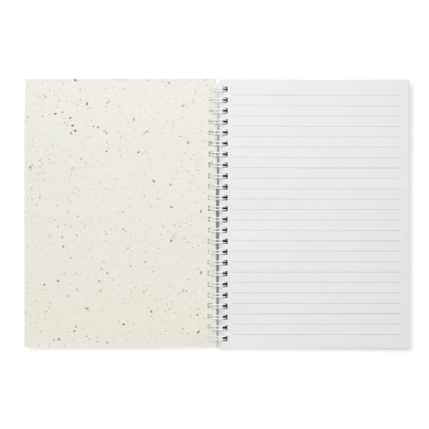 Carnet A5 couv. papier semence