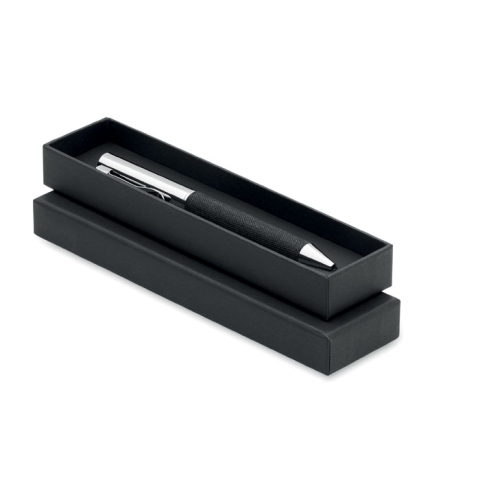 Stylo bille twist métal +boîte