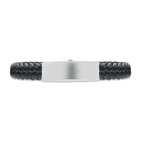 Bracelet tressé en simili cuir