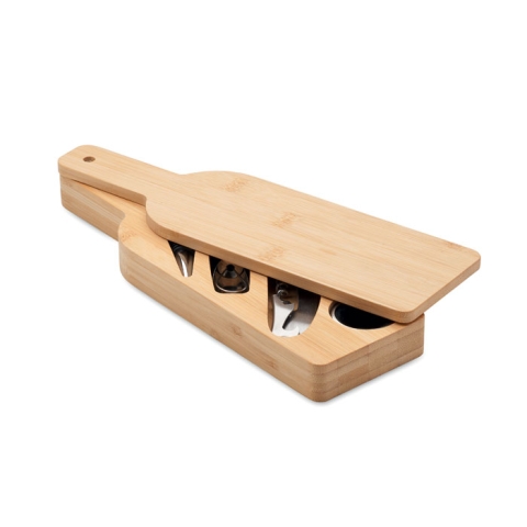 Set de vin forme de bouteille
