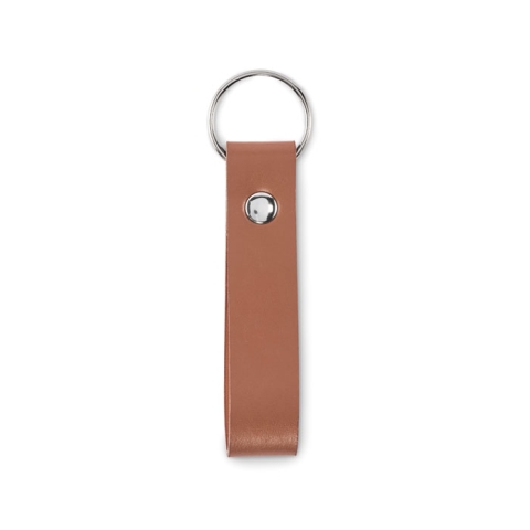 Porte-clés à boucle en PU