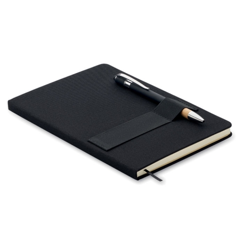 Carnet RPET A5 avec stylo