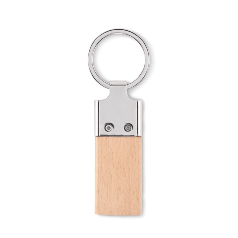 Porte-clés en hévéa