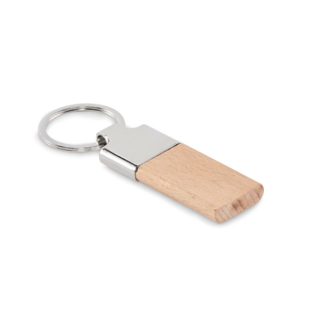 Porte-clés en hévéa