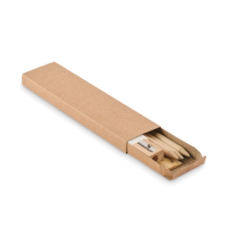 Set d'écriture boîte en papier