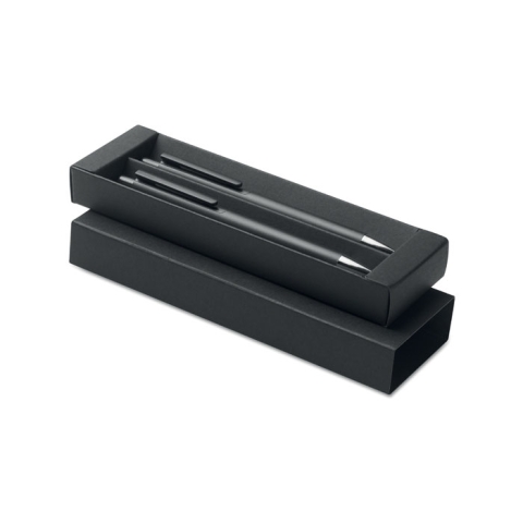 Set de stylos en alu. recyclé