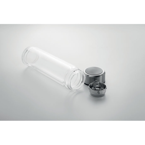Bouteille verre double paroi