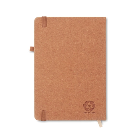 Carnet A5 ligné en PU recyclé