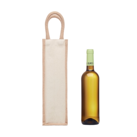 Sac en jute pour une bouteille