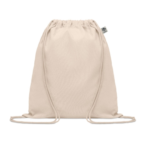 Sac à cordon en coton organique