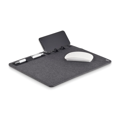 Tapis de souris RPET chargeur 15W