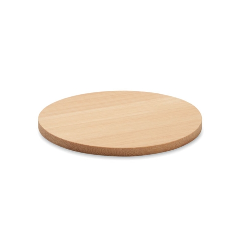 Sous-verre rond en bambou