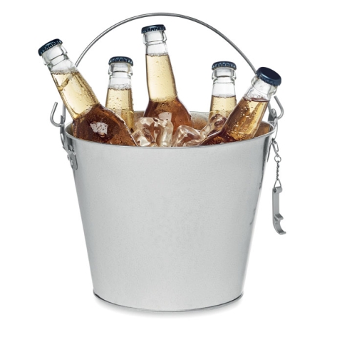 Seau à bouteille en métal 4L