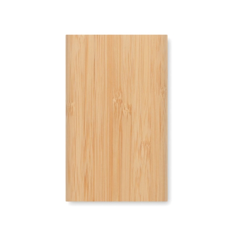 Powerbank bambou de 4000 mAh