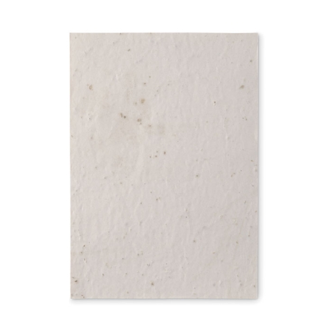 Papier A5 graines de fleurs