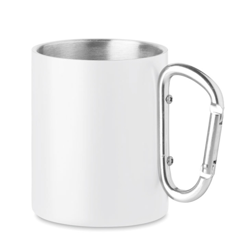 Mug en métal anse mousqueton