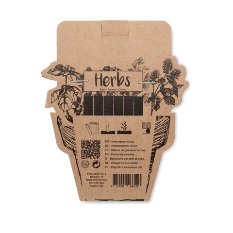 Bâtons de graines d'herbes