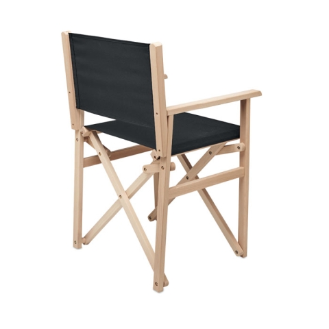 Chaise de plage pliable en bois