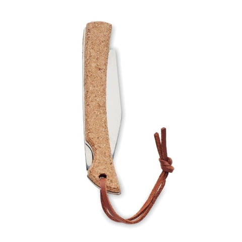 Couteau pliable manche liège