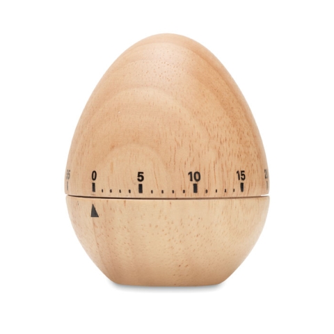 Minuteur en bois de pin