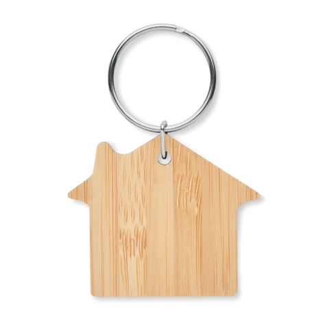 Porte-clés maison bambou