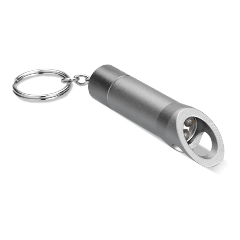 Lampe torche porte-clés en mét