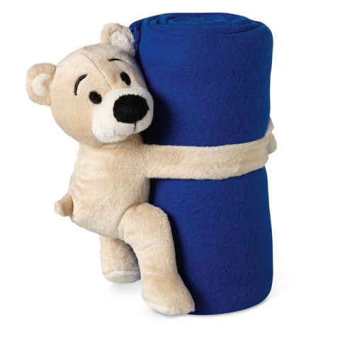 Couverture polaire avec ours