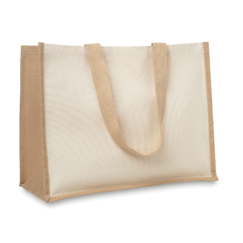Sac de courses en toile de jute et