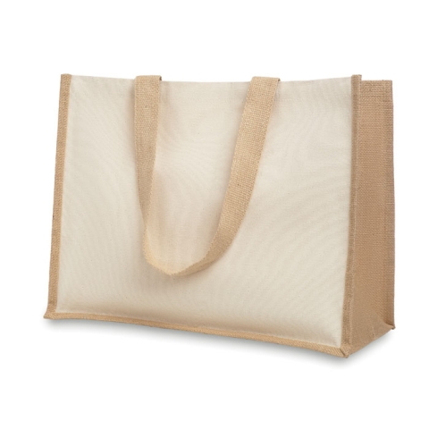 Sac de courses en toile de jute et