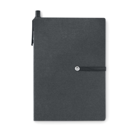 Carnet recyclé ligné et stylo