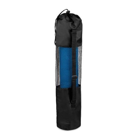 Tapis de yoga avec pochette.