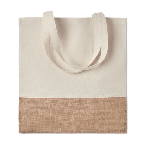 Sac à provisions avec jute.