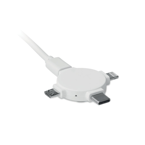 Câble avec adaptateur  3 en 1