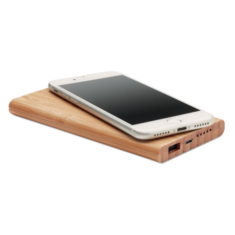 Powerbank/chargeur en bambou